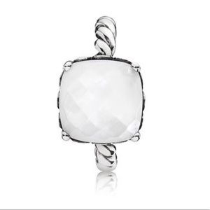 Authentic Pandora Mother of Pearl ring